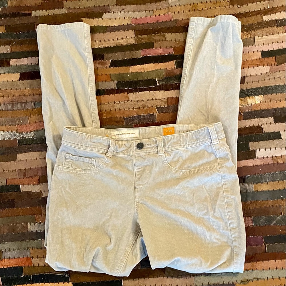 Pilcro ANTHROPOLOGiES Skinny corduroy legging. Size 29